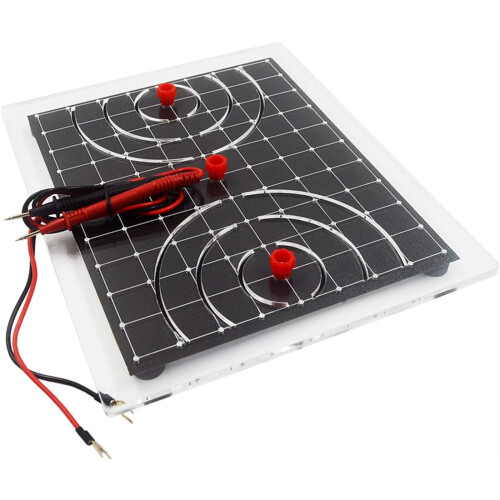 Electric Potential Demonstrator for Physics Lab, DC 6V Educational Teaching Kit with Stable Electrode Contact 1