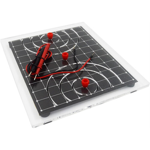 Electric Potential Demonstrator for Physics Lab, DC 6V Educational Teaching Kit with Stable Electrode Contact 2