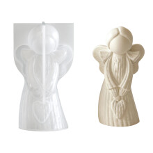 Flexible Silicone Crafting Mould Detailed Angel-angel girl 001