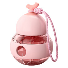 Modische tragbare Mini-Kürbis-Pillendose mit mehreren-Rosa