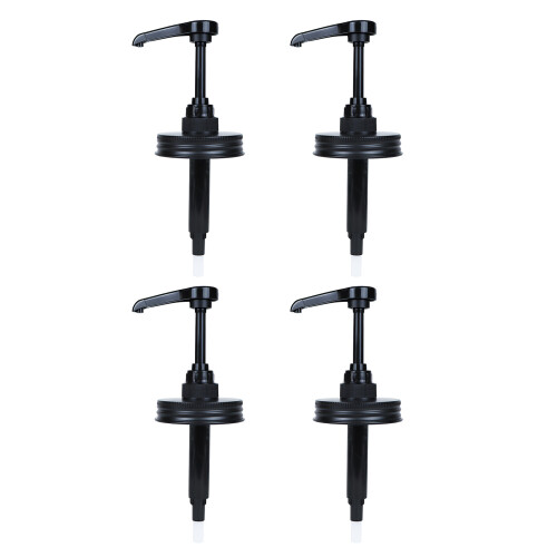 4Pcs Mason Jar Soap Dispenser Lids with Pumps Rustproof-86mm