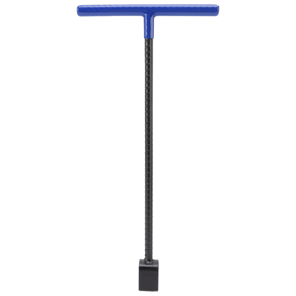 Steel Water Meter Key Wrench 41X19.5cm 4-Way Curb Key Blue 4911390215089