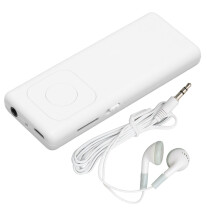 Portable MP3 Player 64G Lossless Sound White Small Music Player for Travel