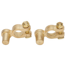 Top Post Battery Terminal Connectors SAE to JIS Auto Car Positive Negative Pair