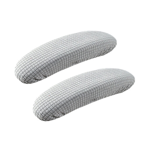 Lot de 2 housses de protection élastiques pour-Gris clair