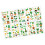 10pcs Four Leaf Clovers Designs Sticker Quick Application for-2 1