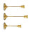 3PCS Modern Iron Art Candle Holders for Contemporary Interior-3 1