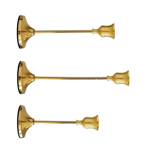 3PCS Modern Iron Art Candle Holders for Contemporary Interior-3