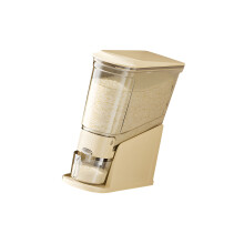 Premium Kitchen Dry Goods System Featuring Push-S cream white