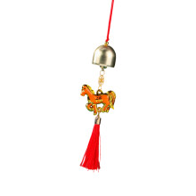 Chinese New Years Horse Ornament Car Hanging Ornament-Yellow