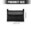 Large Capacity Table Tennis Ball and Paddle Storage Bag 3