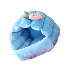 Breathable Hamster Shelter For Small Animals Like-Blue M