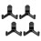Slip Resistant Utility Hook Organizers ABS Plastic Garage-Black 1