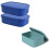 Set mit 8 auslaufsicheren, mikrowellengeeigneten-Blau 2