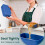 Set mit 8 auslaufsicheren, mikrowellengeeigneten-Blau 3