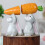 Lovely Resin Rabbit Statue Spring Rabbit Figurine Indoor Easter 6