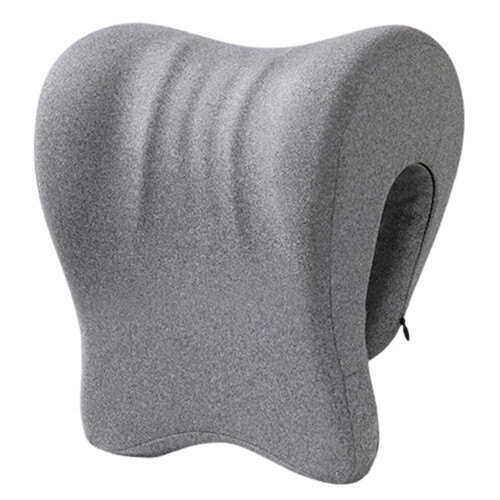 Headrest Attachment For Office Chair Memory Foam Desk-grey