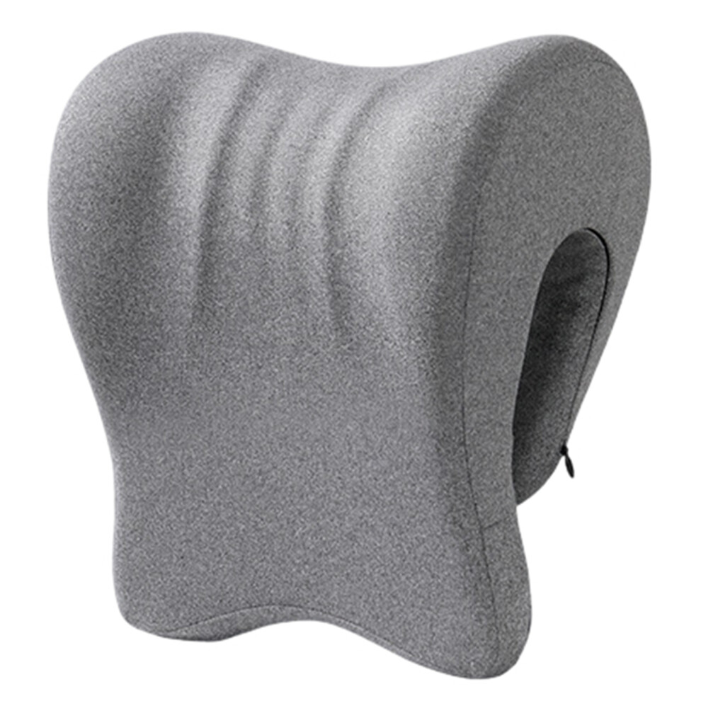 Headrest Attachment For Office Chair Memory Foam Desk- Grey