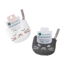 2 STKS Cartoon Katten Ontwerp Keuken Afwassen Sponzen Schotel