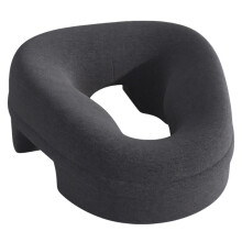 Comfortable Face Massage Pillow With Ergonomic Design-Dark Gray
