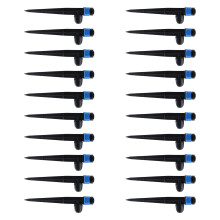 20Pcs Adjustable 360 Degree Sprinkler Nozzle-Single lock spring