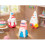 Petite poupée Miniature joyeux anniversaire, 4 pièces, 7