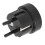 Antistatischer Stecker ABS EU-Erdung, leichtes ESD 11