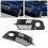 Direct Fit Fog Light Mesh Insert Gloss Black Q5 1