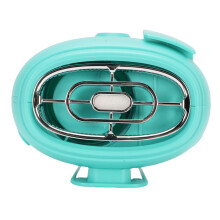 Wiederaufladbarer Taillenventilator mit Aromatherapie-Box, 4000mAh, 102x82x89mm, Grün