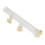 Liquid Pressure Demonstrator Durable Glass Physics Teaching Apparatus for Classroom 8.66inch 1