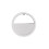 Vertical Space Saving Plastic Wall Planter For Indoor-White M 1