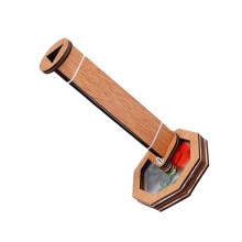 DIY Wooden Kaleidoscope Kit for Kids, Rotating Visual Design, Educational Wooden Craft Toy