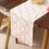 Spring Holiday Plush Tablecloth Runner Nonslip Bottom-33x233cm 5