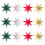 Creative Star Ceiling Light Cover With Star Cutout Perfect-Red 2