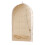 Space Saving PEVA Dust Cover With Viewing Panel -White L 1
