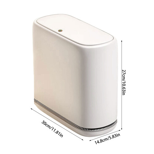 Leakproof Trash Bin With Odor Lock Technology For Home Toilet 2