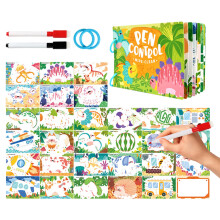 Handwriting Practice Book for Kids – Erasable WriteWipe Cards, Preschool Writing Workbook for Ages 26