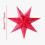 Creative Star Ceiling Light Cover With Star Cutout Perfect-Red 4