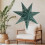 Creative Star Ceiling Light Cover With Star Cutout Perfect-Red 7