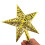 Five Point Star Christmas Tree Top Decoration-silver blue 20cm 2