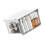 Clear Plastic Drawer Cosmetic Storage Box With Lid 3 Sizes-M 1
