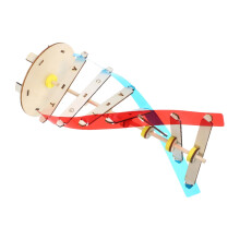 DIY Wooden DNA Model Kit Double Helix Science Teaching Tool for STEM Education Classroom