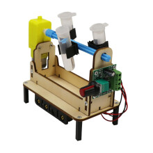 STEM DIY Mixer Kit with Rotating Mechanical Model, Educational HandsOn Science Toy for Kids