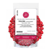 Malina cała liofilizowane pyszne owoce - 50g