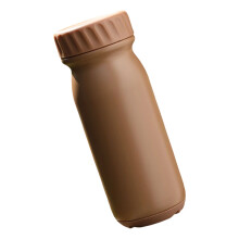 Modern Textured Finishes Drinking Insulated Bottle With-brown