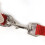 Adjustable Dog Harness Leash with Handle, 1.5x120cm Red 1