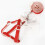 Adjustable Dog Harness Leash with Handle, 1.5x120cm Red 3