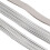 PCIe 5.0 16X Riserkabel 128GB/s 15cm Silber für High-Performance-GPU 10