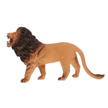 Realistic Lion Figurine Vinyl Wildlife Model for Kids Learning and Home Decor Display