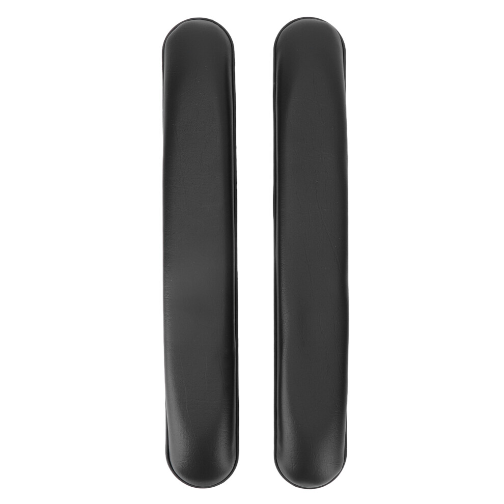 Waterproof Leather Wheelchair Armrest Pads with Screws, 33.5cm